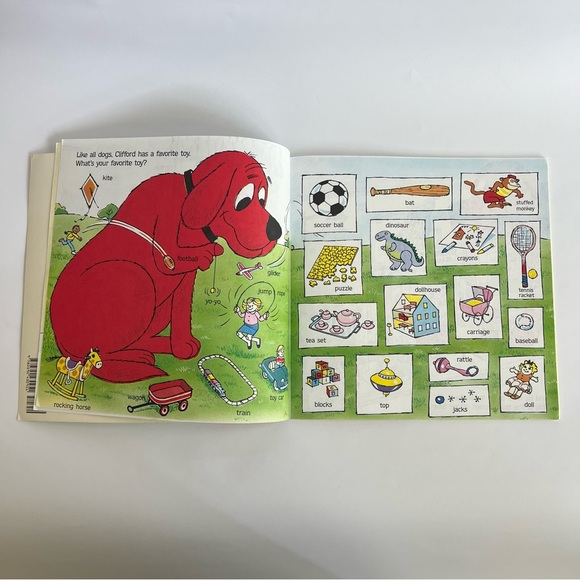 Norman Bridwell Clifford’s Word Book paperback children’s reading learning book - Picture 9 of 17